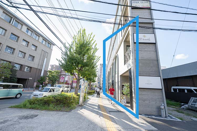 東急の溝の口駅からのルート